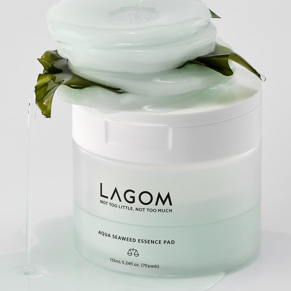LAGOM Aqua Seaweed Essence Pad 155ml 70EA