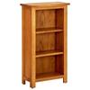 Bookcase 45x22.5x82 Cm Solid Oak Wood