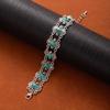 Vintage Etnische Boheemse Turkoois Armband Voor Vrouwen Verstelbare Armband Polsband Sieraden Cadeau