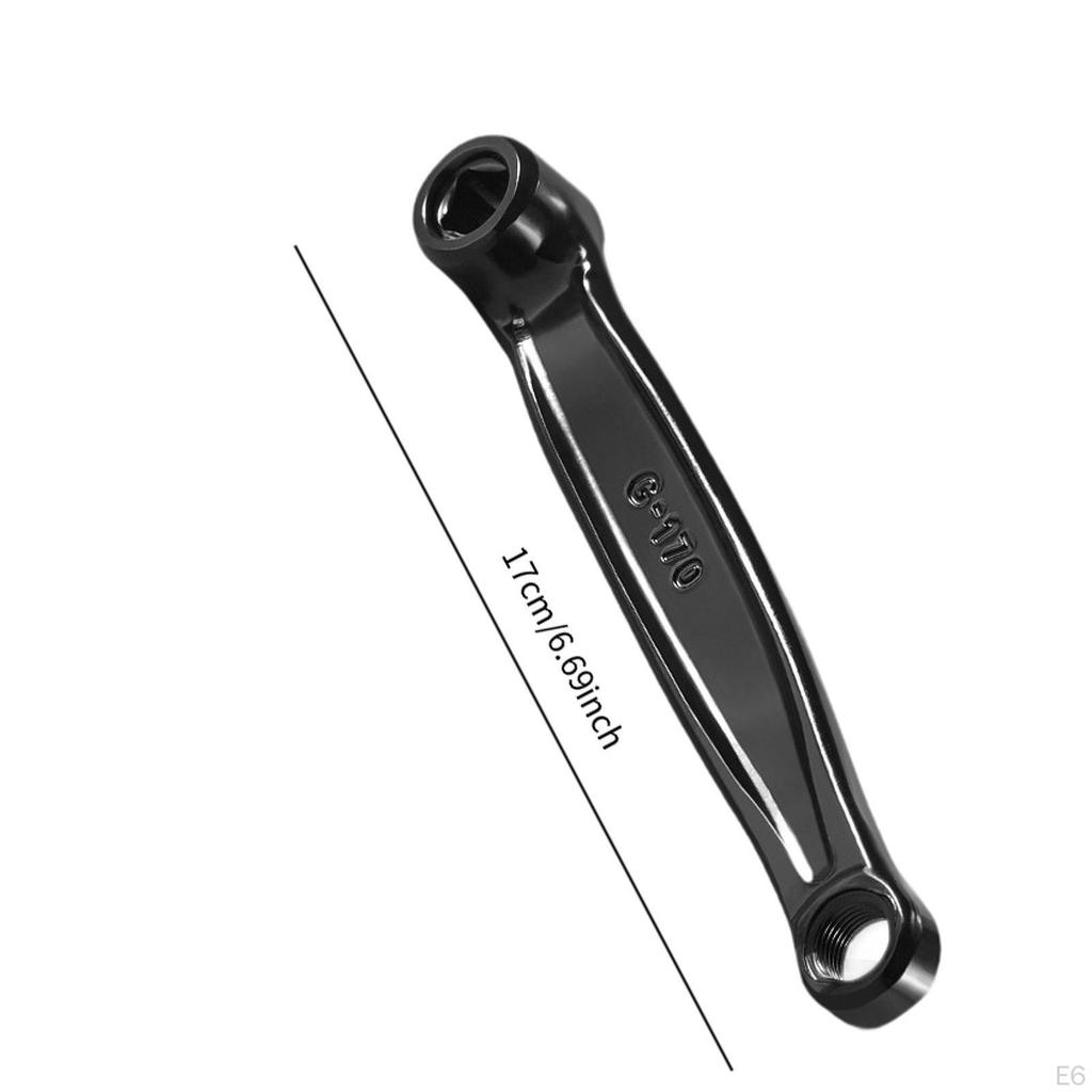 Levé rameno kliky kola, univerzální náhradní díl pro kosočtvercový otvor