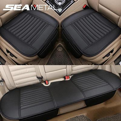 Coprisedile in Pelle PU Protezione Cuscino Sedile Auto Universale Tappetino Imbottito per Sedia Auto