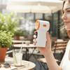 New Digital Display Mini Handheld Fan Turbo Power 100-speed Pocket Fan Electric Fan Small Size USB Charging Fan 100-speed