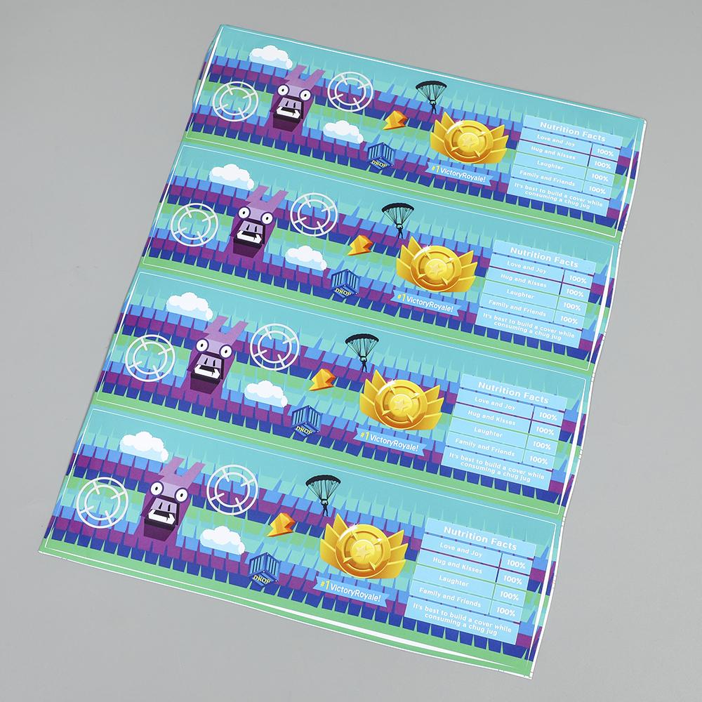 Wholesale Strong Adhesive Promotional Custom Paper Stickers Logo Sheets 1