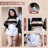 Sexy Maid Costume with Plus Sizes and Sexy Lingerie and Sailor Popular for Photography [ssetoy] Apron, XL, 3XL, 5XL, Set, See-Through, Cute, Moe,