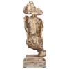 Keep Silence Statue Interesting Unique Appearance Fine Workmanship Vivid Beautiful Thinker Statue