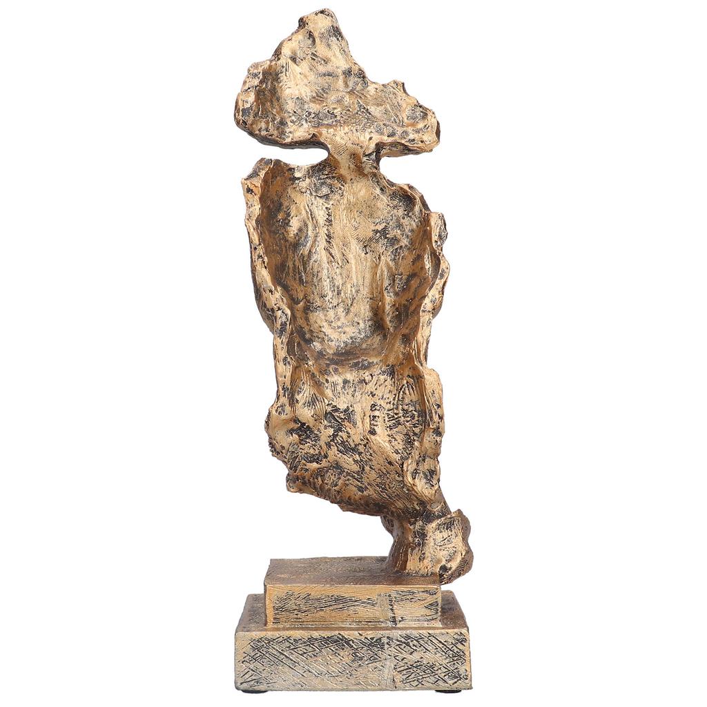 Keep Silence Statue Interesting Unique Appearance Fine Workmanship Vivid Beautiful Thinker Statue