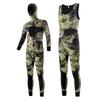 3mm 5mm Neoprene Wetsuit Freediving Snorkeling Swimming Mens Long Sleeve Separate Two-Piece Thermal Dive Suit