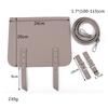 1Set DIY Handmade Handbag Set Leather Bag Cover Shloulder Strap for Women Crochet Backpack Purse Crossbody Bags Accessories