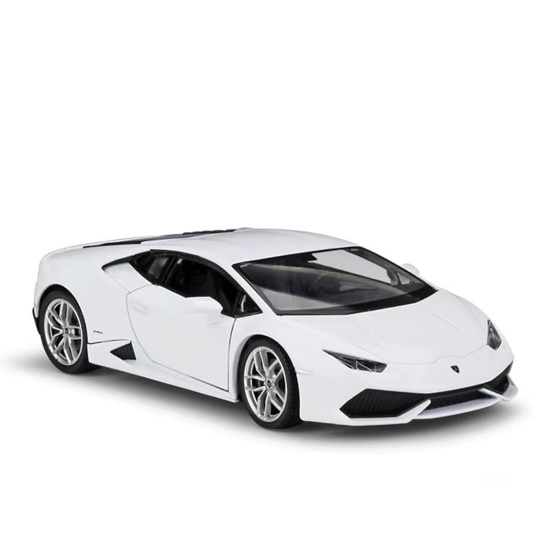 WELLY Diecast 1/24 Model Car Lamborghini Aventador LP700-4 Race Car Sports Car Metal Alloy Toy Car for Children Gift Collection