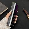 Samsung Z Fold7/6/5 Leather Drop-proof Protective Phone Case with Foldable Screen Hinge.