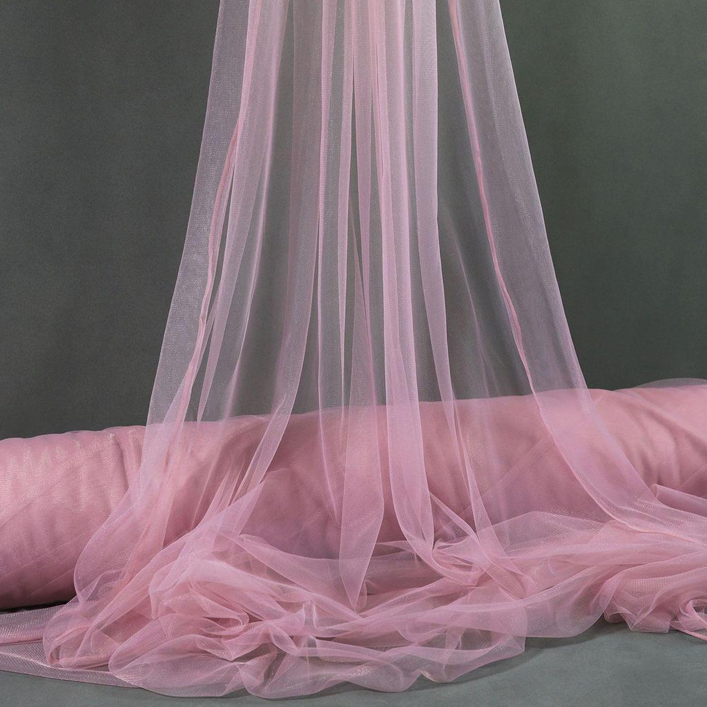 White Gauze Chair Back & Curtain for Weddings, Birthdays, Proposals, Homestays, Beauty Salons & Photos