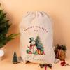 Personalisierter Weihnachts-Nikolaussack Frohe Weihnachten Heimdeko Heiligabend Geschenk Geschenktasche Heiligabend-Tasche Weihnachtsmann Neujahr