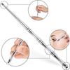 Stainless Steel Gua Sha Facial Tool Acupuncture Pen Firming Skin Massage Beauty Facial Reflexology Acupressure Bar For Body Eyes