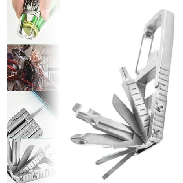 

Мини-инструмент Jawbreaker, 12 в 1 мини-мультиинструмент Jawbreaker, мини-мультиинструмент, складной мини-мультиинструмент с открывалкой для бутылок и держателем для телефона, отверткой 1pcs