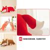 Großes Fuchs Kuscheltier Weiches Stofftier Kissen Kreatives Geschenk Für Mädchen Geburtstagsgeschenk 35cm 50cm 60cm 70cm 90cm 1.2m