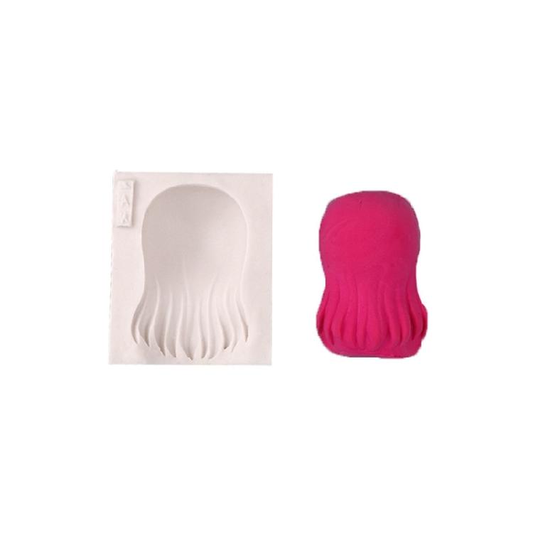 Anime-Doll Long Hair Bangs Clay Mold Fondant Cake Mold Anime-Character Bangs