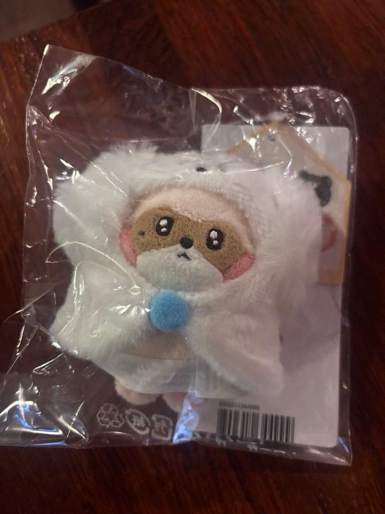[USED] Zeroni Hanini Hanini Key Ring Fluffy Popup