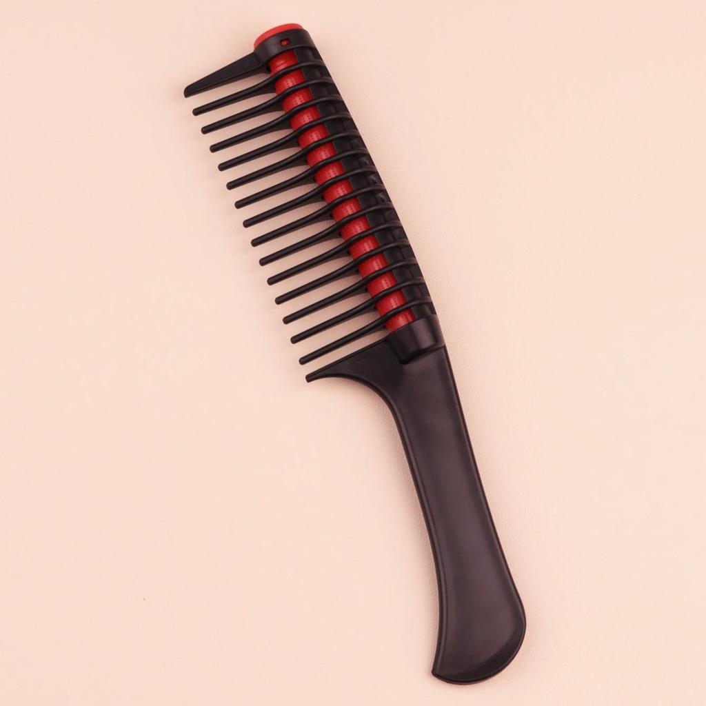 1pc professional salon hair dye comb, hair dye comb with roller, salon hair dye tool Special for real hair wigs