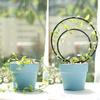 Garden Plant Support Stake Stand Round Vine Climbing Rack Iron heart-Shaped Flower Plant Trellis Support Frame Garden Decor
