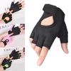 1 Pair Men Women Breathable Non-slip  Half Finger Fitness Cycling  Weightlifting Gloves