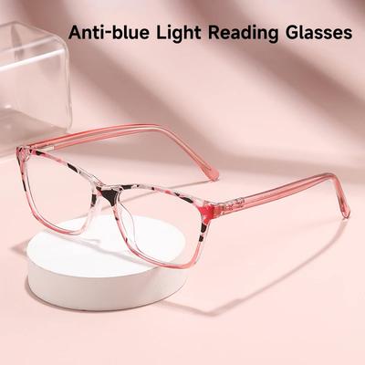 New Fashion Anti-Blue Light Reading Glasses Women Ultra-Light  Blocking Blue Light Eyeglasses Men High Quality Readers