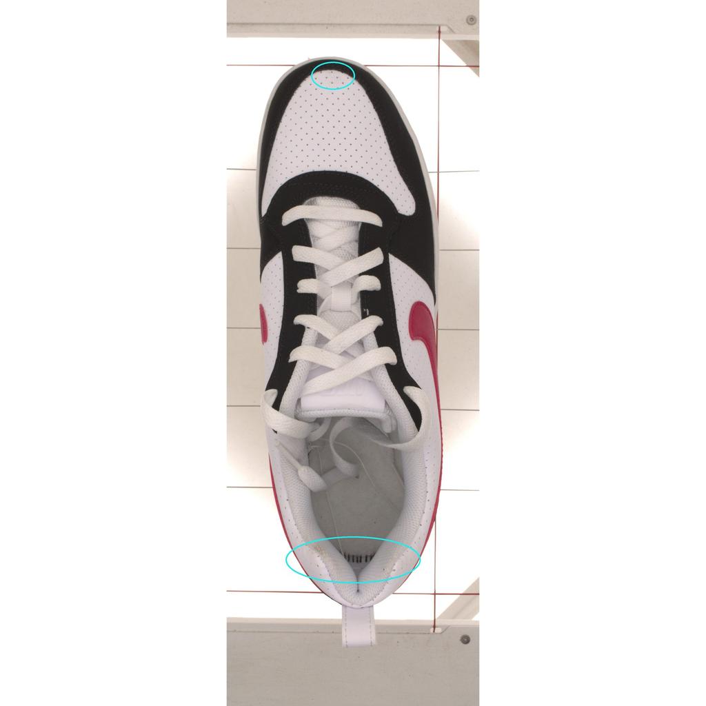 Pre-owned Nike Court Borough low 838937-102-P26083661661418