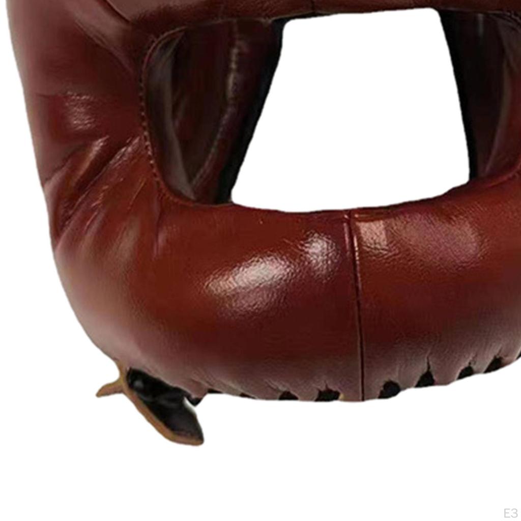 Boxing Head Gear, MMA Training Headgear, Muay Thai Full Face Protection Sparring Gear