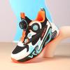 Children's Basketball Shoes Boys Shoes 25 Spring New Rotating Buckle Mesh Boys Sports Shoes Running Sports Shoes