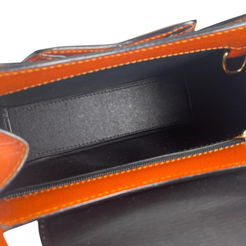 CARTIER PANTHERE Handbag Orange Women used