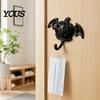 Festive Decoration Hook Devil Pumpkin Bat Wall Hook, Halloween No-Drill Adhesive for Keys No Drill Bags, Strong Sticky Damage-Free