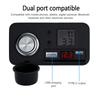 Motorcycle Charging Usb Mobile Phone Charger 12V Waterproof Pd Fast Charging Car Cigarette Lighter With Switch Actual Voltage Graph Check