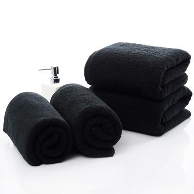 Black Towels Premium Black Hand Towels 100% Cotton Ultra Soft and Highly Absorbent Hotel & Spa Quality Hand Towels Home Supplies