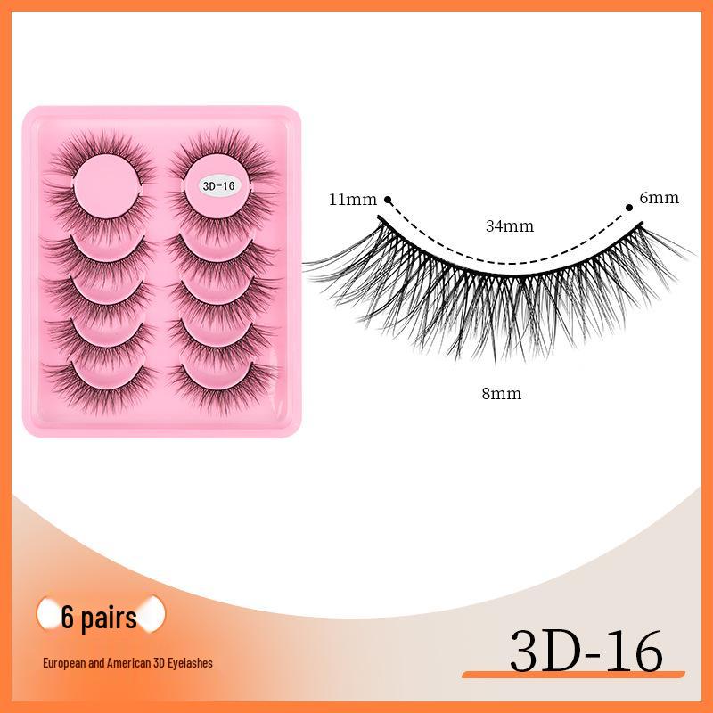 Children's Natural False Eyelashes for Stage Makeup and Latin Dance