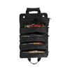 Rollup Tool Bag Organizer Oxford Fabric Ergonomic Handle Portable Rollup Toolbag for Home Maintenance Black