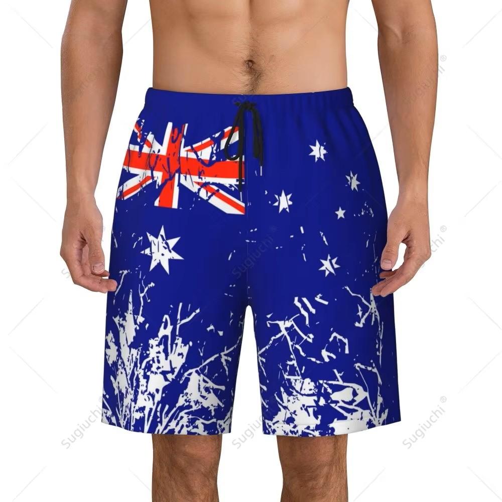 Boxing Shorts Pants Australia 3D Print Fighting Training MMA Mixed Martial Art Unisex Men Women Quick Dry Fitness Gym Sport Workout Casual Streetwear