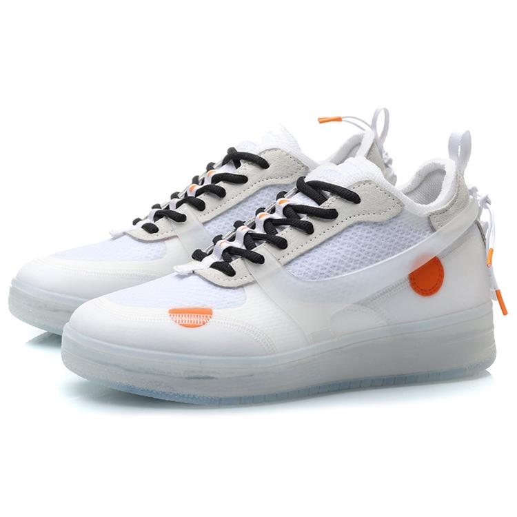 Li Ning CF Slip Resistant Abrasion Resistant Low top Sports Casual Shoes Women's White AGCP358-6