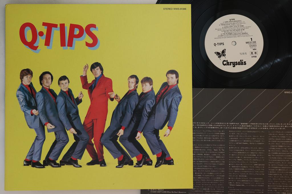 LP Record Q-TIPS - Q-tips WWS81388PROMO CHRYSALIS 1980 Japan Rock Used
