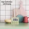 LED Display Alarm Clock Timer Multi-functional Countdown Timer Digital Kitchen Timer  for Baking