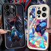 Handyhülle für iPhone 17 Air 16E 15 16 Pro Max U-Undertale S-Sans Hülle 14 Plus 13 12 Mini Weiche Schale Silikon Fundas