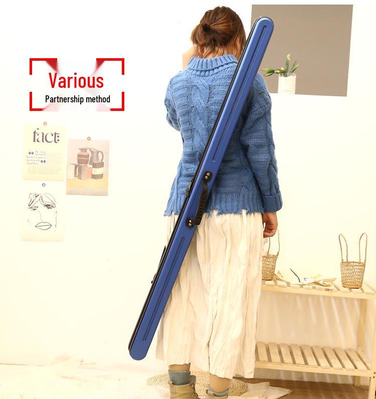 Waterproof Hard Shell ABS Fishing Rod Bag - Available In 1.25m, 1.35m, and 1.45m Sizes, Lightweight and Compact.