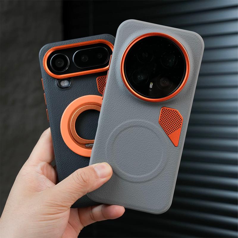 Bracket Case For Honor Magic 8 Pro Air Wireless Charging Back Cover Case for HON