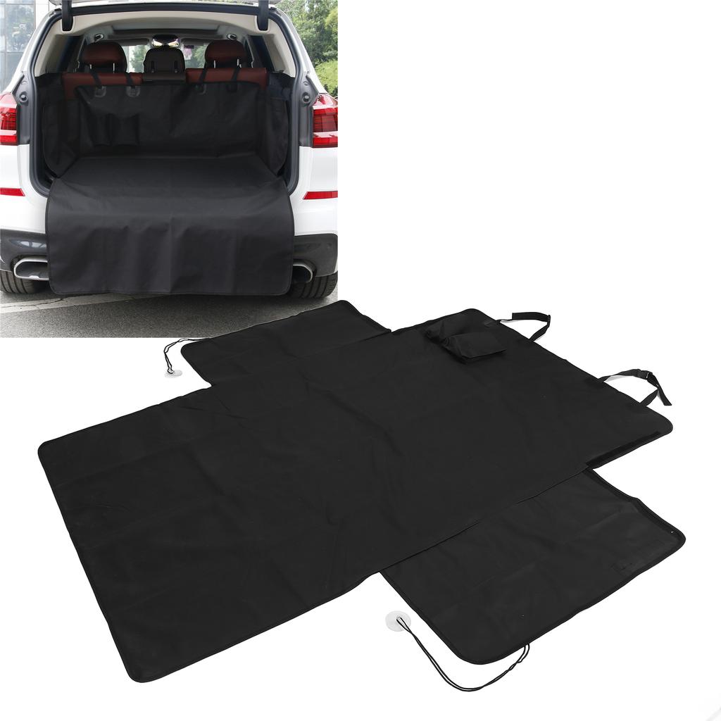 Pet Car Cover 600D Oxford Cloth Waterproof Scratchproof Prevent Slip Dog Vehicle Mat for Trucks SUVs