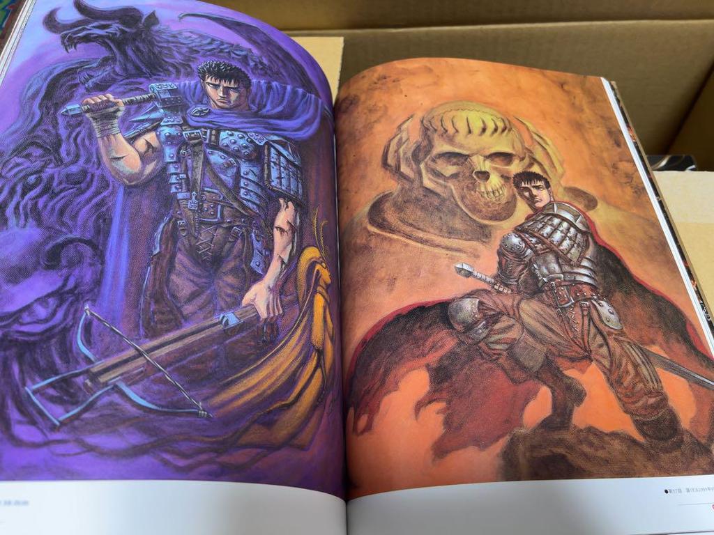 [USED] First edition Berserk illustration collection Berserk art collection