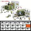 Conteneur déformable SWAT Forces spéciales Base d'opérations Ensemble de blocs de construction Briques militaires DIY Jouets pour garçons
