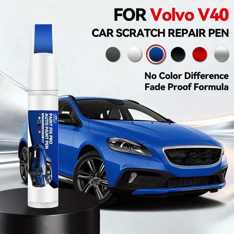 

For VOLVO V40 Car Paint Repair Pen Touch Up Scratch Remover DIY Auto Accessories Brown 712 Blue 713 721 Bronze 708 White 707