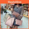 4pcs Women Leather Handbag Lady Shoulder Bag Tote Purse Messenger Satchel Set