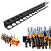 Wall Mounted Tool Organizers Storage Rack For Screwdrivers And Pliers,Steel Workshop Storage Rack With 14 Holes