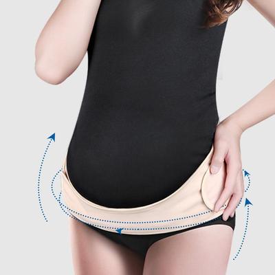 Stützband für Bauch und Taille von Schwangeren: Klettverschluss, Vor/Nach der Geburt, Baumwolle, Schweißabsorbierend, Atmungsaktiv.