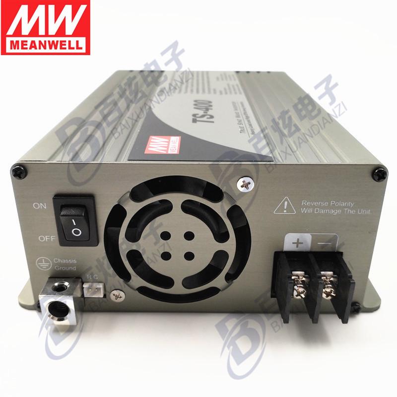 Mingwei TS-400-248B 400W 48V-220V Sine Wave Inverter with 3-Year Warranty MEAN WELL / Mingwei