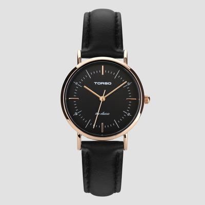 TORSO The Classic Quartz 28mm Women's Leather Watch T41L-F-RBBK